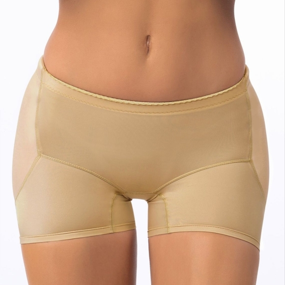 New Hourglass Side Hip Enhancer Firm Control Seamless Padded Shapewear Beige 3XL - Picture 6 of 6